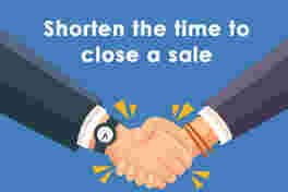 9 ways to shorten the time to close a sale