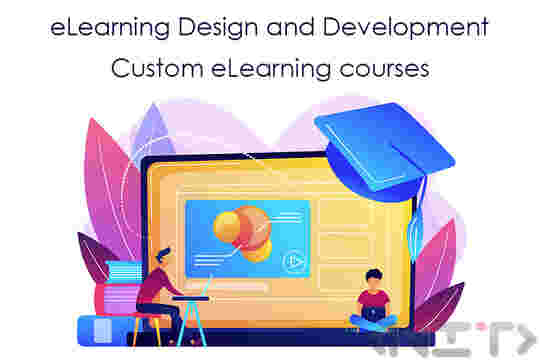 elearning design and development custom elearning courses
